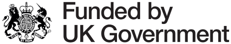 Funded by UK Government logo